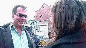 German EroCom Street Casting With A Turkish Slut